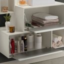 Ver imagem 4 de Gabinete e Espelheira 100cm Plena Conceito Elite Branco/Verde