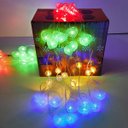 Ver imagem 2 de Pisca Cortina Corações Natal 80 Lâmpadas Led 3x1m 110-220v