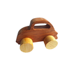 Carrinho de Madeira - Fusca - Marrom - a Casa da Criança - 1