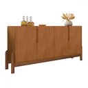 Ver imagem 2 de Buffet Lizz 4 Portas 2 Prateleiras Cedro - Casa D