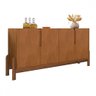 Buffet Lizz 4 Portas 2 Prateleiras Cedro - Casa D - 2