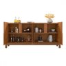 Buffet Lizz 4 Portas 2 Prateleiras Cedro - Casa D - 3