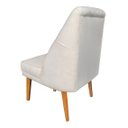 Ver imagem 3 de Kit 4 Cadeira Paris Suede Bege - Dominic Decor