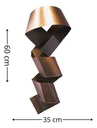 Ver imagem 4 de Decoração de Parede Escultura de Metal Exclusivo no Brasil Home Decor Cobre