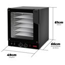 Ver imagem 2 de Forno Turbo Elétrico Saro 6 Esteiras 127v Ft611