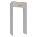 Ver imagem 1 de Porta-Geladeira 103 cm 1 Porta Basculante Branco/Crema Agata Madesa