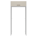 Ver imagem 6 de Porta-Geladeira 103 cm 1 Porta Basculante Branco/Crema Agata Madesa
