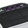 Lavadora de roupas 2 em 1 Twin Tub - 10 Kg - Lava 6 Kg e Centrifuga 4 Kg - Praxis - 220v - 2