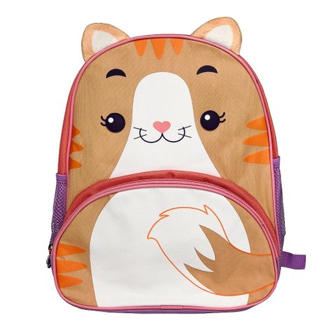 Mochila Infantil com Alças - Gato