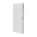 Ver imagem 4 de Kit com 2 Portas de Aço Lambri 215x83cm Batente 12cm Qualitysol Branco Ramassol