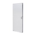 Ver imagem 6 de Kit com 2 Portas de Aço Lambri 215x83cm Batente 12cm Qualitysol Branco Ramassol