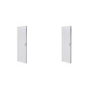 Ver imagem 1 de Kit com 2 Portas de Aço Lambri 215x83cm Batente 12cm Qualitysol Branco Ramassol