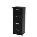 Ver imagem 5 de Gaveteiro Arquivo Escritório 4 Gavetas Pasta Suspensa Netmobil - Preto
