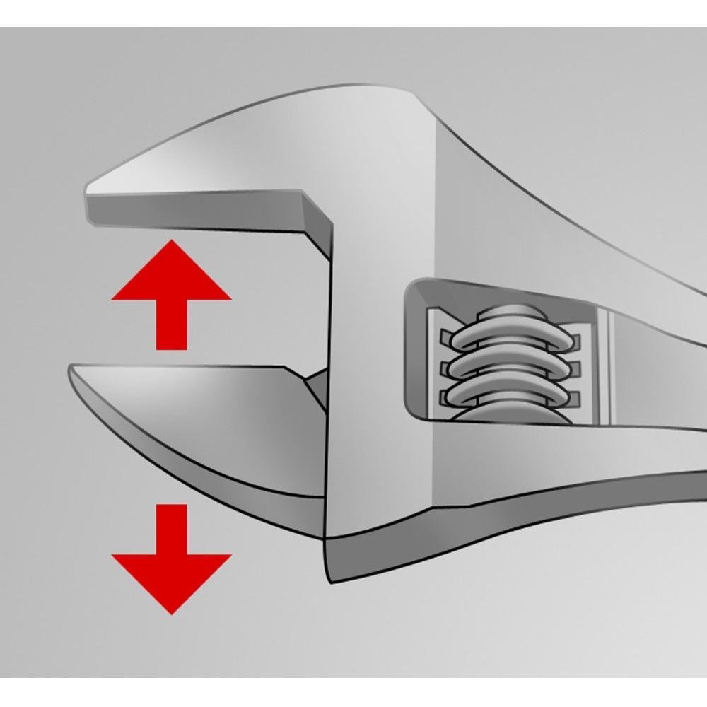 Chave Ajustavel Isolada 215mm Vde Unior 616849 - 3