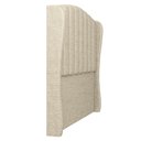 Ver imagem 7 de Cabeceira Casal King Cama Box 195cm Glenda I02 Linho Bege - Mpozenato