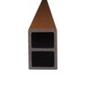 Brise Wpc Externo Cor Teca 2,90m X 6cm X 4,5cm - 2