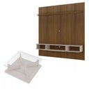 Ver imagem 2 de Sala de Estar Completa para TV Até 75 Polegadas Clara Pinho/Off White - Pnr Móveis