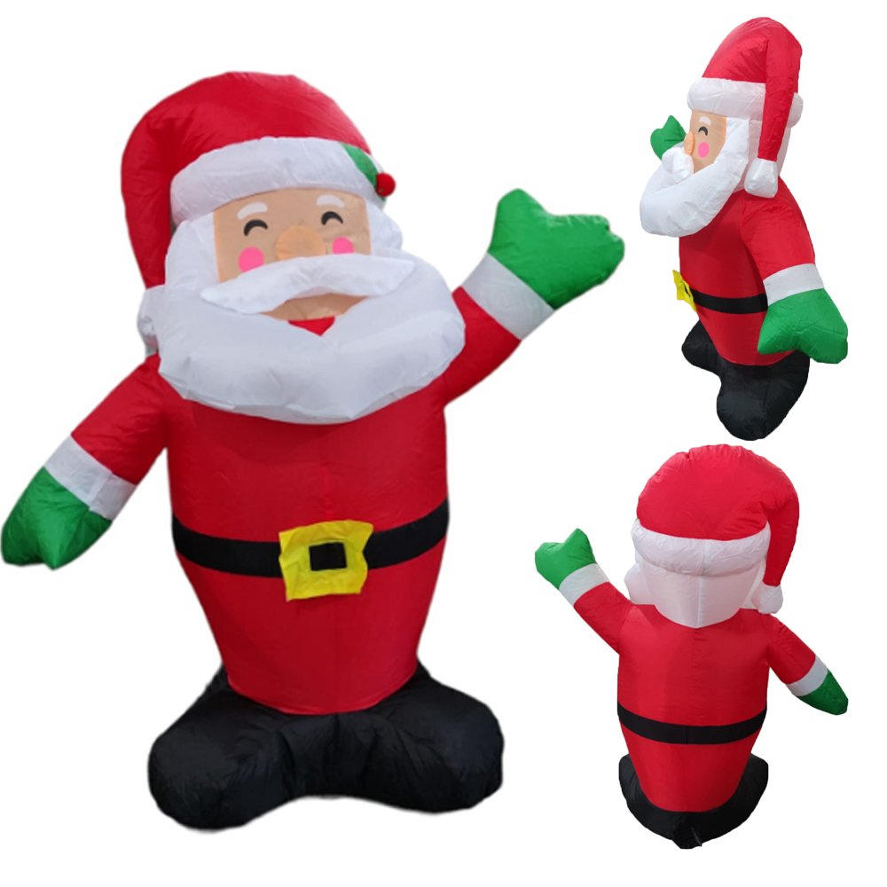 Boneco Papai Noel Tradicional na Corda - 90cm