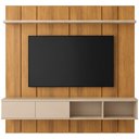 Ver mais imagens de Painel para TV 70 pol com Bancada Suspensa 181cm Summit B01 Cinamomo Off White - Lyam Decor