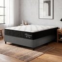 Ver imagem 2 de Cama Box Casal Cinza + Colchão Molas Ensacadas Zidi Bahamas 138x188x61cm