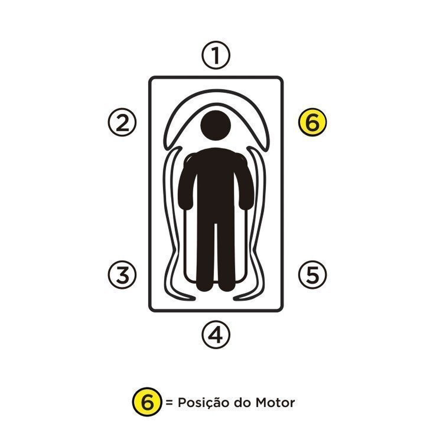 Banheira Hidromassagem Astra Due Gran Luxo 05 Jatos Acrílico P6 sem Aquecedor e Cromoterapia - 4