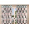 Cortina Estampada Para Sala ou Quarto 2m Patchwork Mix - 3