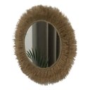 Ver imagem 1 de Espelho Decorativo Boho Juta Parede