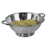 Escorredor de Macarrão Massas Legumes Alimentos Inox 24 Cm - 3
