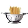 Escorredor de Macarrão Massas Legumes Alimentos Inox 24 Cm - 2