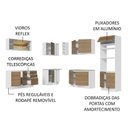 Ver mais imagens de Cozinha Completa 459001 com Armário e Balcão Branco/rustic