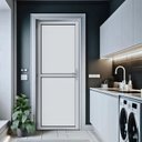 Ver imagem 1 de Porta de Aluminio 210x85cm Vidro Duplo Abertura Esquerda