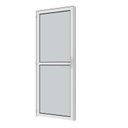 Ver imagem 2 de Porta de Aluminio 210x85cm Vidro Duplo Abertura Esquerda