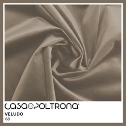 Sofá 04 Lugares 230cm com Base de Madeira Miami Veludo Bege - CasaePoltrona - 5