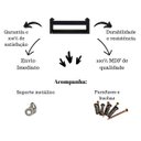 Ver imagem 7 de Prateleira para Cozinha Utensílios Temperos Preta