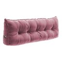 Ver imagem 7 de Kit 02 Almofadas para Cabeceira Encosto Apoio Lombar Spot 195cm com Porta Celular Veludo - Desk Desi