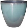 Vaso para Plantas Grande Decorativo Sala Jardim Alto Brilho (liso/azul-aço) - 1