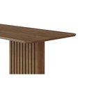 Ver imagem 4 de Mesa de Sala Jantar Ester C/ Tampo Madeirado 180x90cm Cinamomo - Cimol