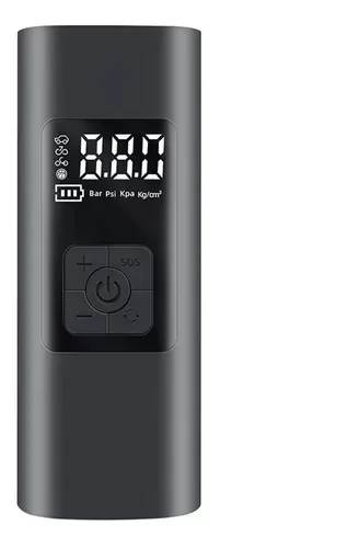 Ver imagem 2 de Super Mini Compressor de Ar com Bomba de Pneu Inflável Alto Potência de Cor Preta