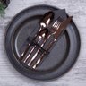 Jogo Talheres Mesa Faqueiro 24 Pçs Rose Gold Berlinger Haus - 4
