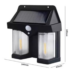 Luz de Led Arandela Solar Parede Rústica Sensor de Presença Bm-8529 - 2