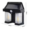 Luz de Led Arandela Solar Parede Rústica Sensor de Presença Bm-8529 - 2
