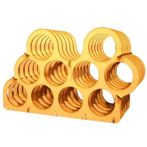 Mini Adega Mdf para 10 Garrafas