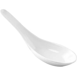 96 Colheres Chinesas Couvert Japonesa Melamina Branca Sopas Entradas Doces Haus Concept - 1 96 Colheres Chinesas Couvert Japonesa Melamina Branca Sopas Entradas Doces Haus Concept - 1