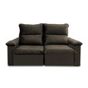 Ver imagem 2 de Sofá Retrátil Reclinável Paris 200cm Suede Velut com Molas no Assento - King House