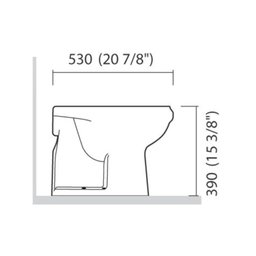 Kit Vaso Sanitário Sabatini Palha Icasa - 4