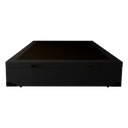 Ver imagem 3 de Baú Casal Preto Gold Blindado Madeira 138x188x41