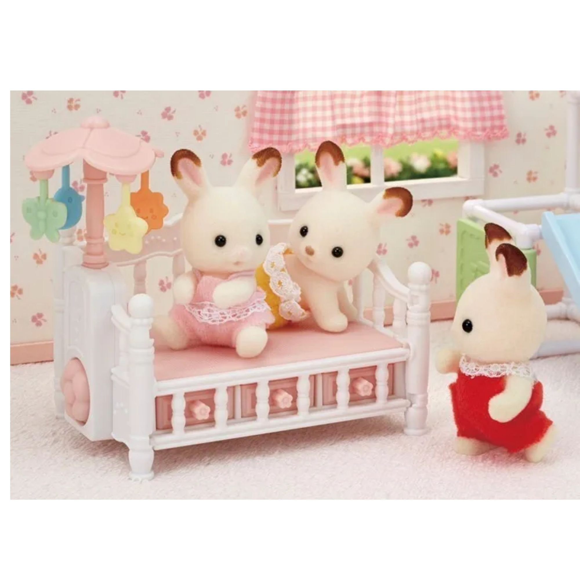 Brinquedo Sylvanian Families Berço com Mobile 5534P - 4