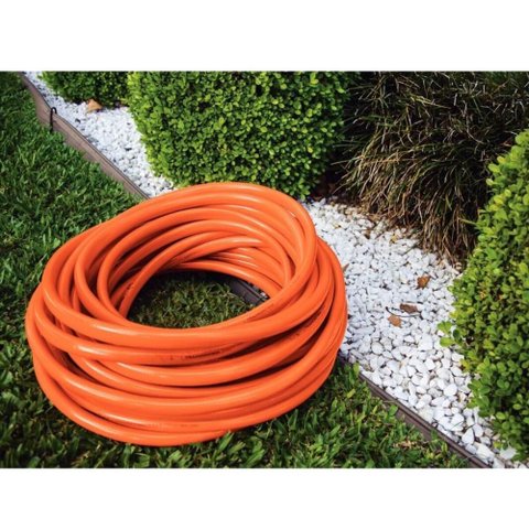 Mangueira Multi 30m Tramontina 1/2" Pvc 3 Camadas com Engates Rápidos e Esguicho Jardinagem