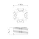 Ver imagem 4 de Mangueira Multi 30m Tramontina 1/2" Pvc 3 Camadas com Engates Rápidos e Esguicho Jardinagem