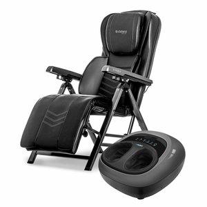 Poltrona de Massagem Flex com Aquecimento e Massageador para Pés Foot Zen Genis Relax | Bivolt